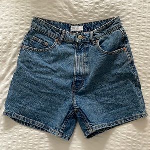 Zara 90s Mom Jean Shorts